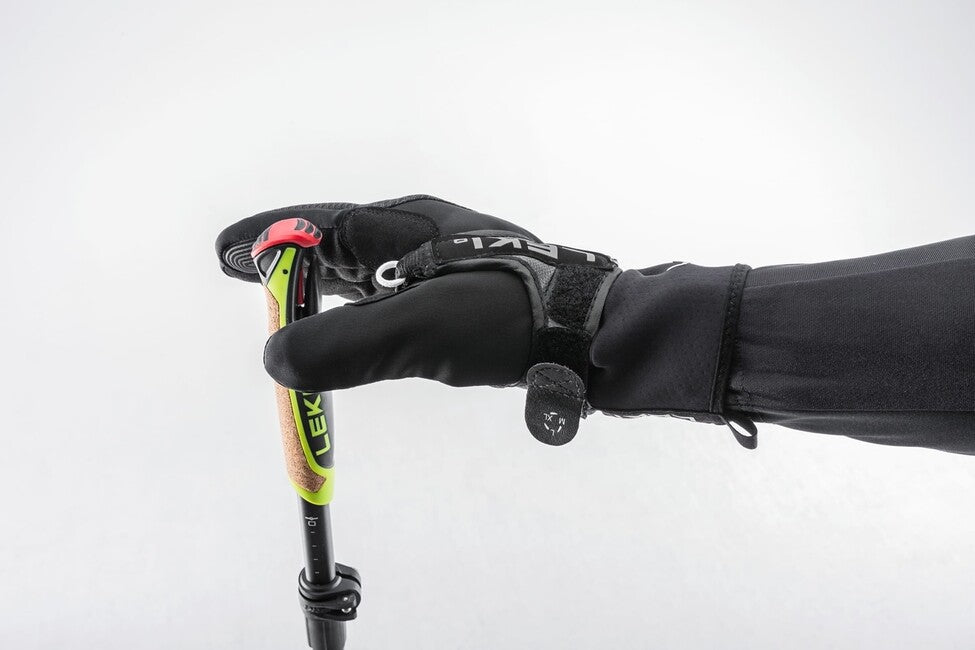 LEKI XTA 6.5 Vario síbot, fekete-fehér-neonzöld, 155 - 175 cm