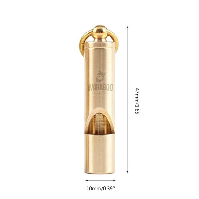 WARAGOD Vinta EDC sárgaréz síp 115 dB