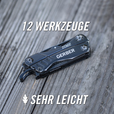 Gerber Dime multifunkciós kés, fekete