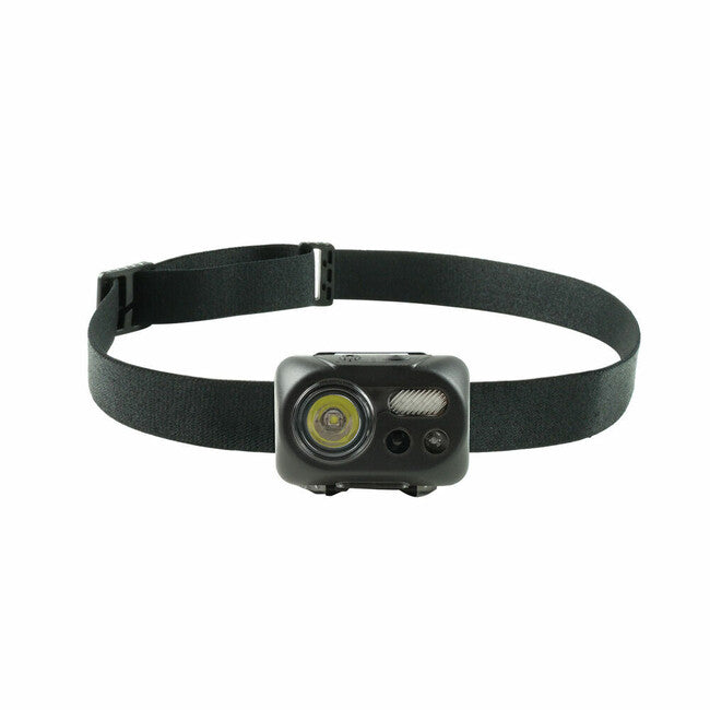 Technik fejlámpa LED CREE L2 Micro-USB gumírozott, piros fény