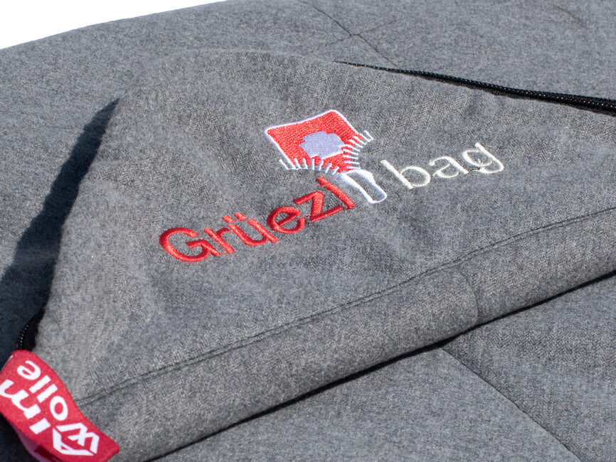 Grüezi-Bag Grüezi Wellhealth Woolblanket, szürke