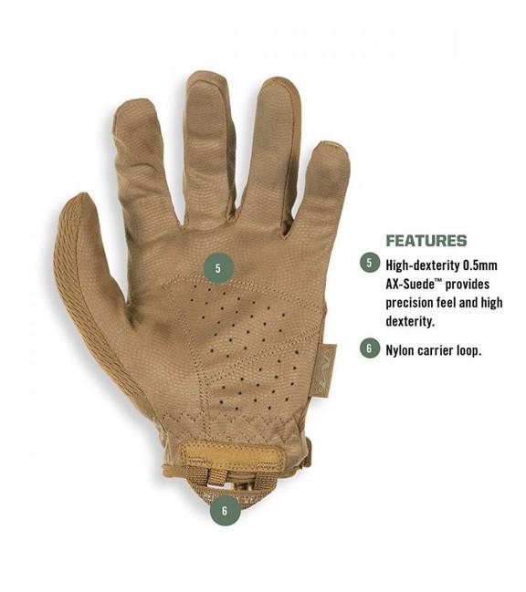 Mechanix Wear Specialty 0,5 kesztyű, Coyote