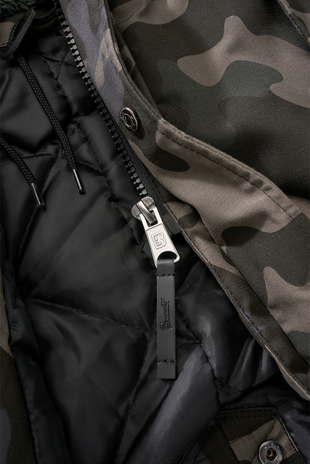Brandit Marsh Lake teddyparka, darkcamo