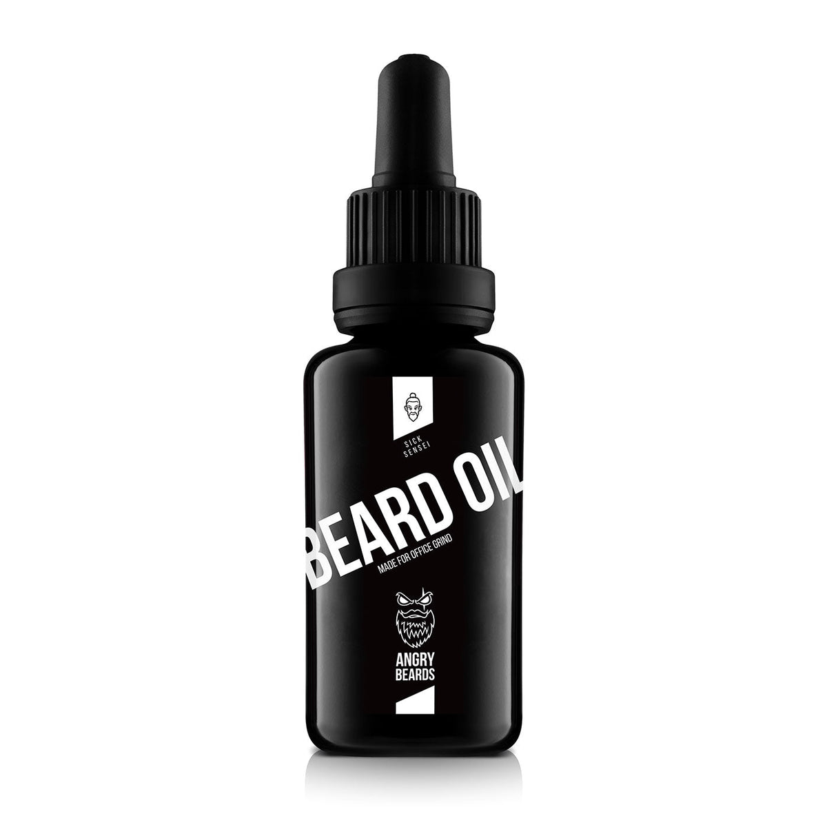 Angry Beards Sick Sensei szakáll- és bajuszolaj, lila, 30 ml
