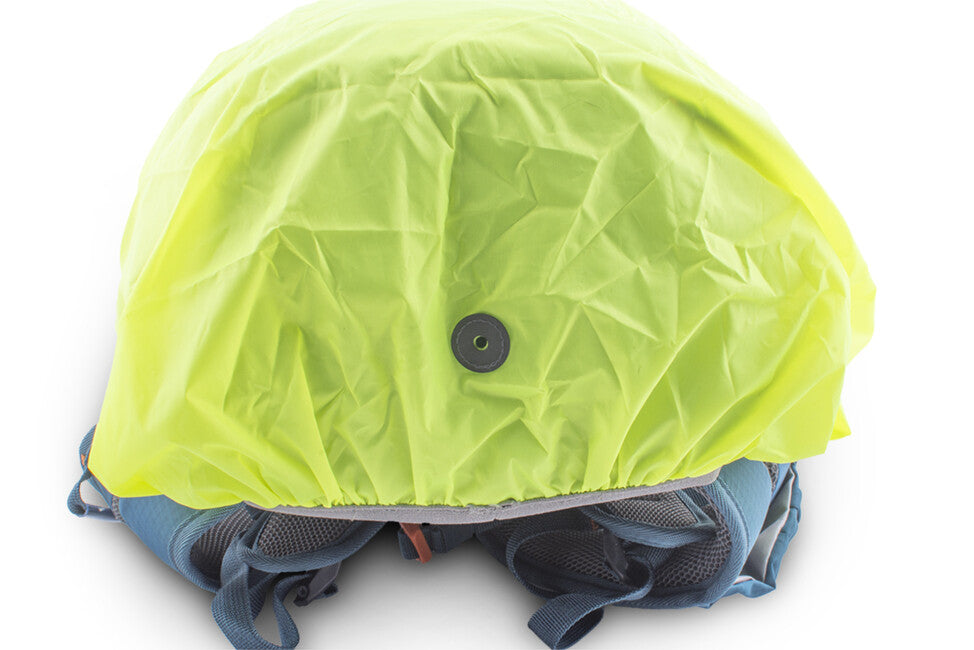 Pinguin Raincover hátizsákhuzat 75-100L, sárga-zöld