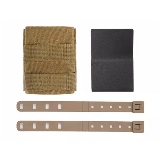Leguon Husk taktikai tártartó 7.62 mm, fekete