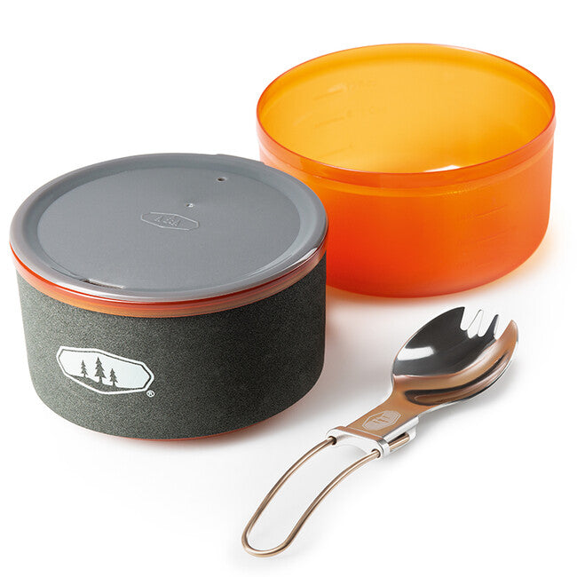 GSI Outdoors Halulite Soloist kompakt étkészlet egy személyre 1.1 l