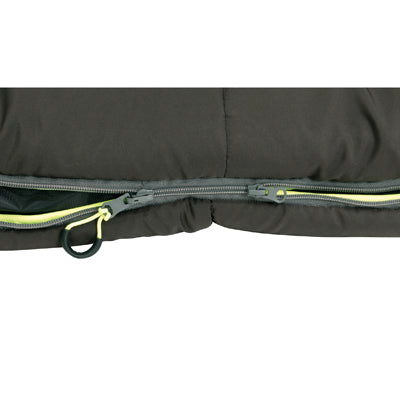 Outwell Contour Supreme hálózsák, kávé, cipzár balra