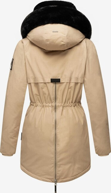 Navahoo Sweety Deluxe női téli parka, taupe