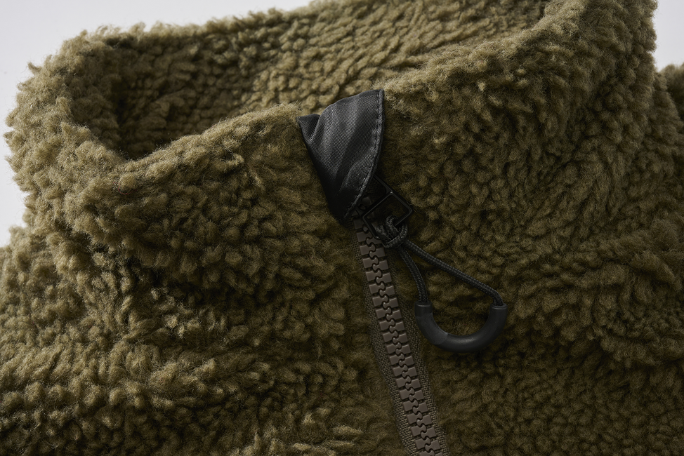 Brandit Teddyfleece polár mellény, olívazöld