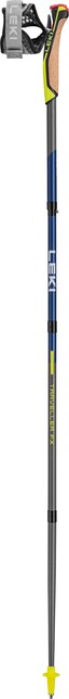 LEKI Traveller FX.One Carbon Nordic Walking bot, ezüstszürke-éjfekete sötét fémes-neonzöld