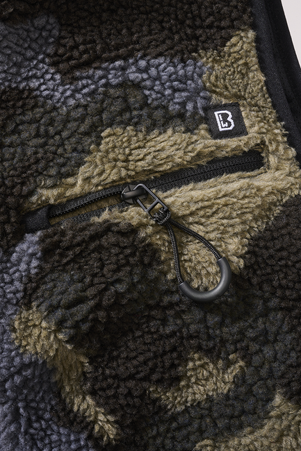 Brandit Teddyfleece polár mellény, darkcamo