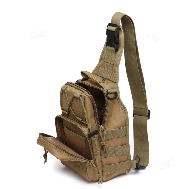 DRAGOWA Crossbody táska, coyote