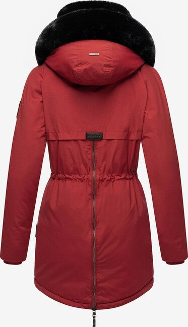 Navahoo Sweety Deluxe női téli parka, blood red