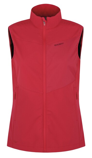 HUSKY Salien női softshell mellény, rózsaszín, L