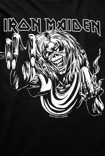 Brandit Iron Maiden póló Eddy Glow, fekete