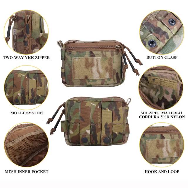 Emersongear MOLLE multifunkciós zseb, coyote