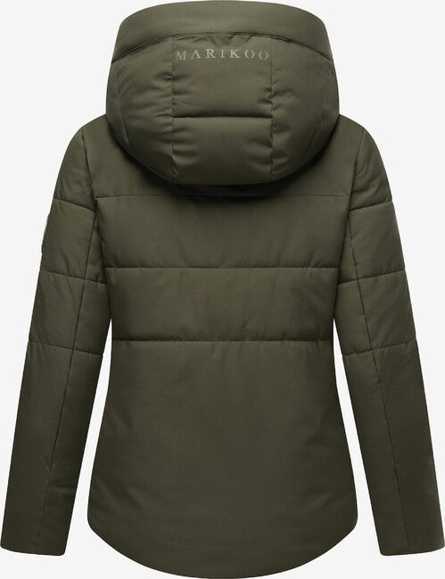 Marikoo Elira16 női téli kabát, Dark olive