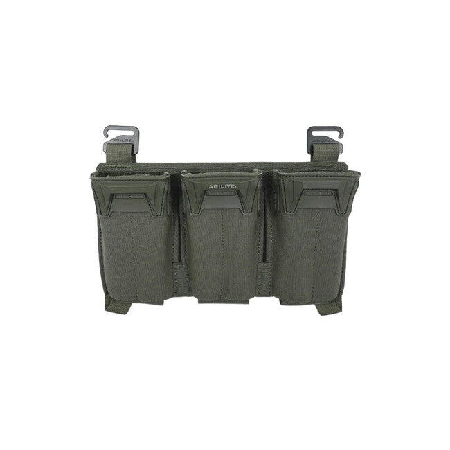 Agilite Pincer Triple tártartó, ranger green