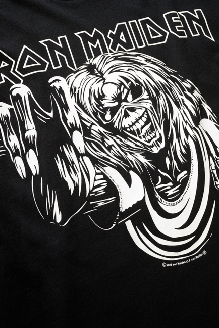 Brandit Iron Maiden póló Eddy Glow, fekete