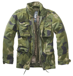 Brandit M65 Giant téli kabát Swedish Camo M90