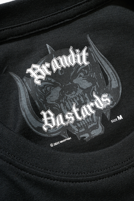 Brandit Motörhead póló Overkill, fekete