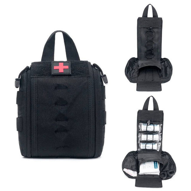 DRAGOWA Medical Bag, Black