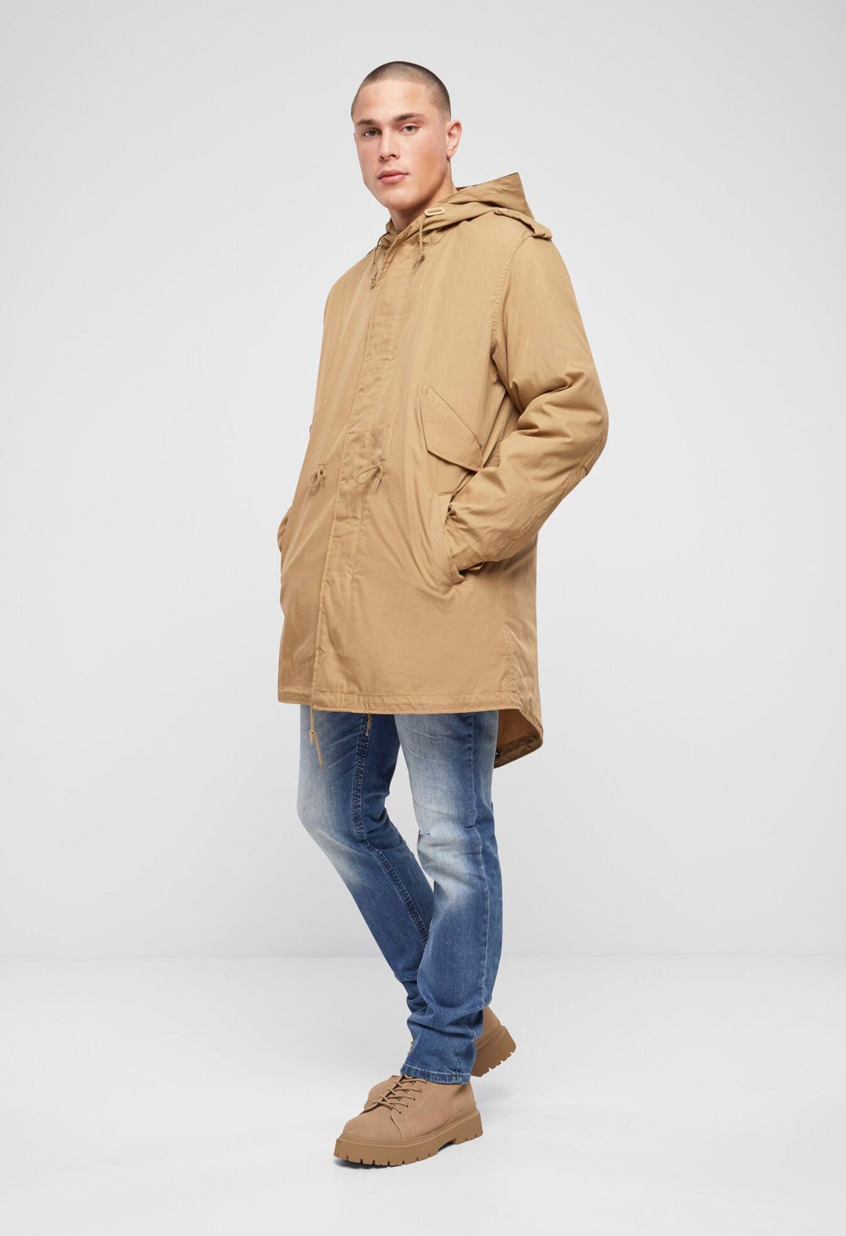 Brandit M51 US Parka, camel