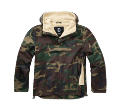 Brandit Windbreaker Sherpa kabát, woodland