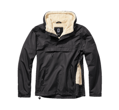 Brandit Windbreaker Sherpa kabát, fekete