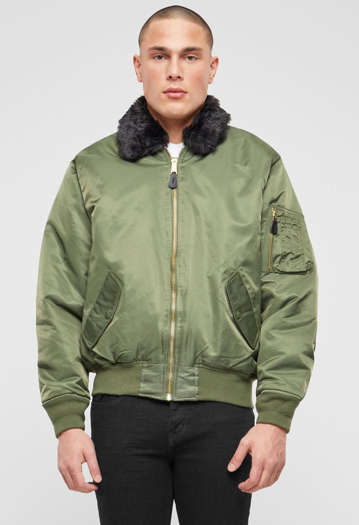 Brandit MA2 Bomber Jacket bunda, olivová