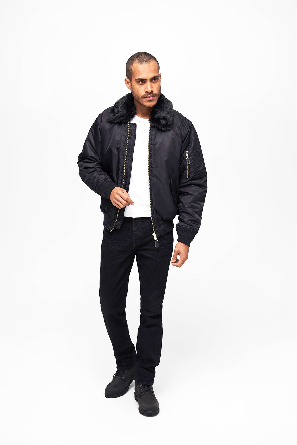Brandit MA2 Bomber Jacket bunda, čierna