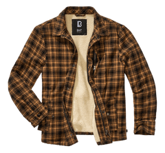 Brandit Classic Sherpa kabát, camel-fekete