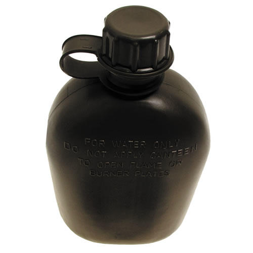MFH műanyag palack, 1 l, olívazöld