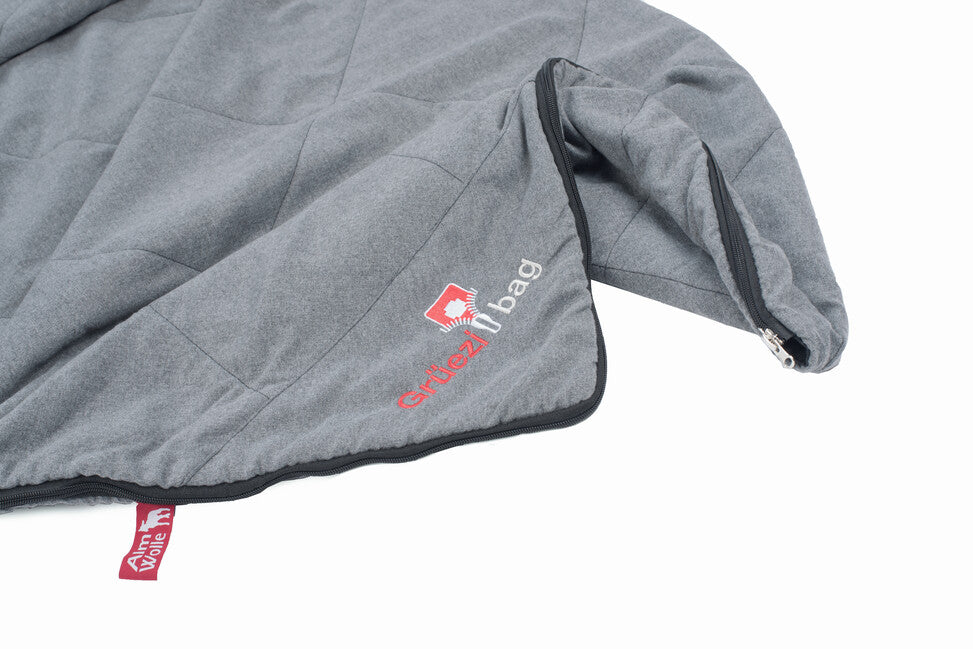 Grüezi-Bag Grüezi Wellhealth Woolblanket, szürke