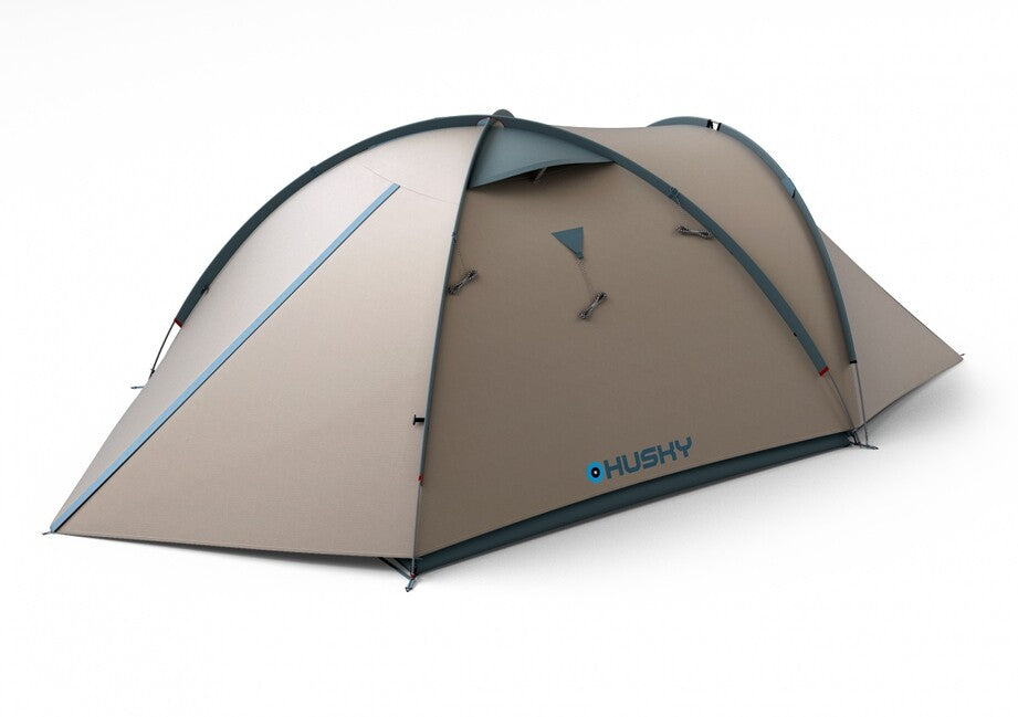 Husky Bizon 4 Classic családi sátor 4 személyre, light grey