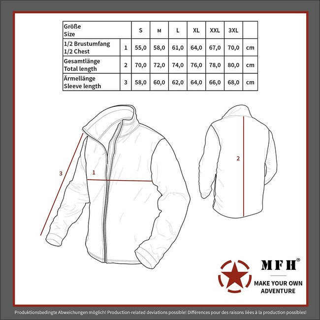 MFH Professional Australia softshell kabát, OD green