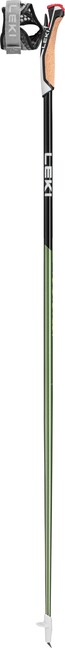 LEKI Flash Carbon Nordic Walking bot, zöld fémes-fekete-neonzöld