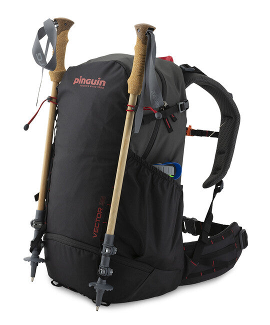 Pinguin Vector hátizsák, 35 L, fekete