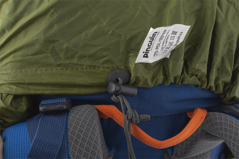 Pinguin Raincover hátizsákhuzat 75-100L, sárga-zöld