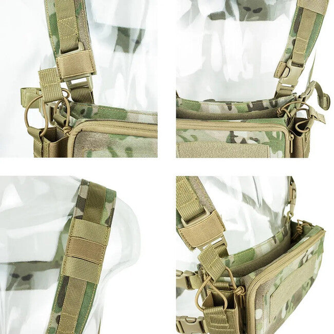 DRAGOWA Tactical Zero könnyű taktikai mellény, coyote