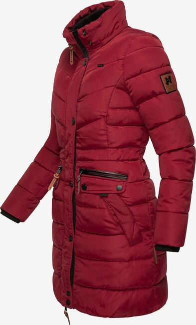 Navahoo Paula női kapucnis téli parka, Dark red
