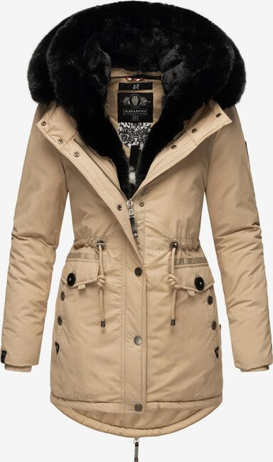 Navahoo Sweety Deluxe női téli parka, taupe