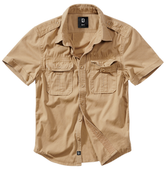 Brandit Vintage férfi rövid ujjú ing 1/2, Khaki