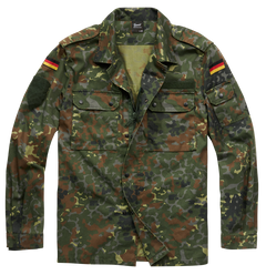 Brandit BW kabát, flecktarn