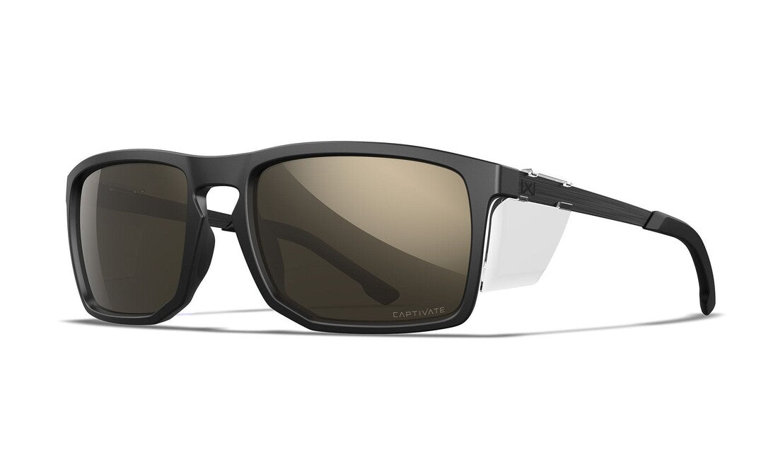Wiley X Axe napszemüveg Captivate Polarized Tungsten Mirror, Matte Black