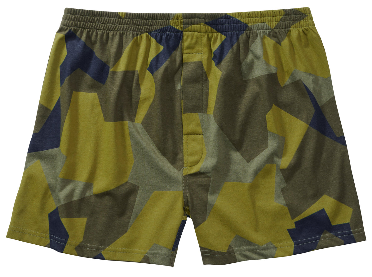 Brandit Boxer férfi alsónadrág, swedish camo M90
