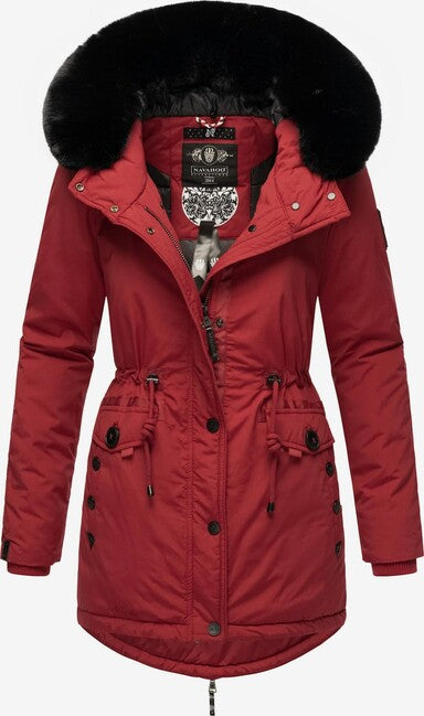 Navahoo Sweety Deluxe női téli parka, blood red