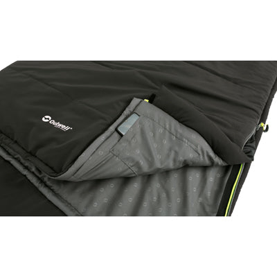 Outwell Contour Supreme hálózsák, kávé, cipzár balra