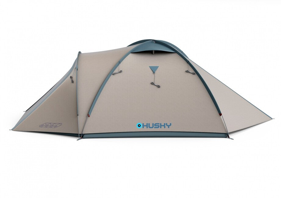 Husky Bizon 4 Classic családi sátor 4 személyre, light grey